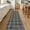 Gray, variant on HIWEAVER Beige 5' x 7' Distressed Neutral Plaid Area Rug for Living Room Washable Non Slip Modern Checked Indoor Carpet for Bedroom Decor Low Pile Farmhouse Floor Cover