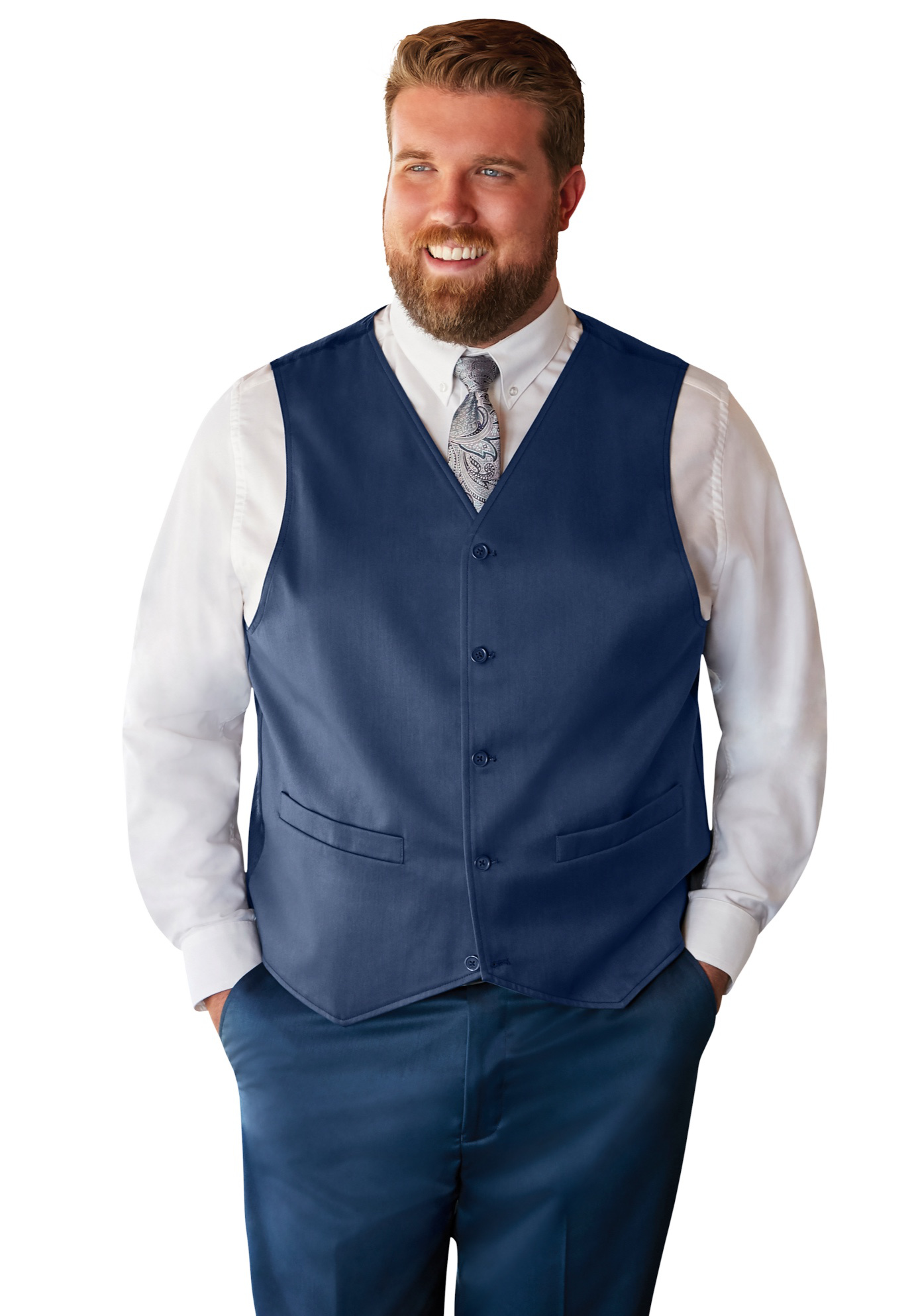 big and tall mens dress vest