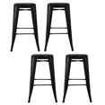 thumbnail image 1 of Heavenly Collection Black Metal Counter Stool, 1 of 7