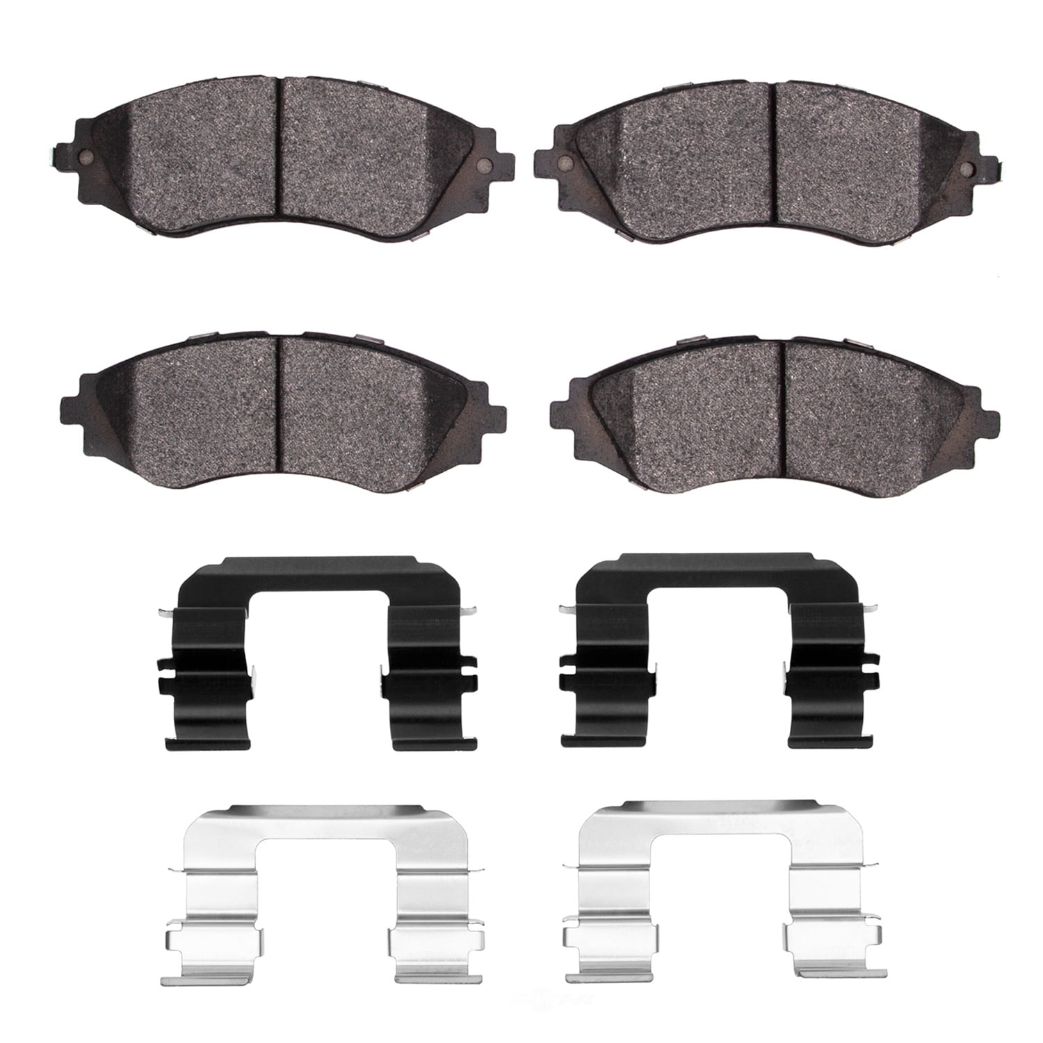 Dynamic Friction Company 1551-0797-01 DFC 5000 Advanced Brake Pads - Ceramic and Hardware Kit - OE