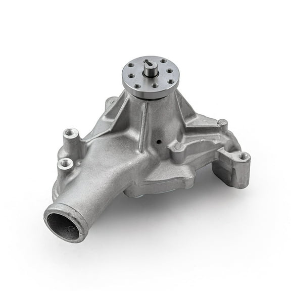 Speedmaster PCE195.1005.01 Compatible with Chevy SBC 350 High Volume Aluminum Long Water Pump [Satin]