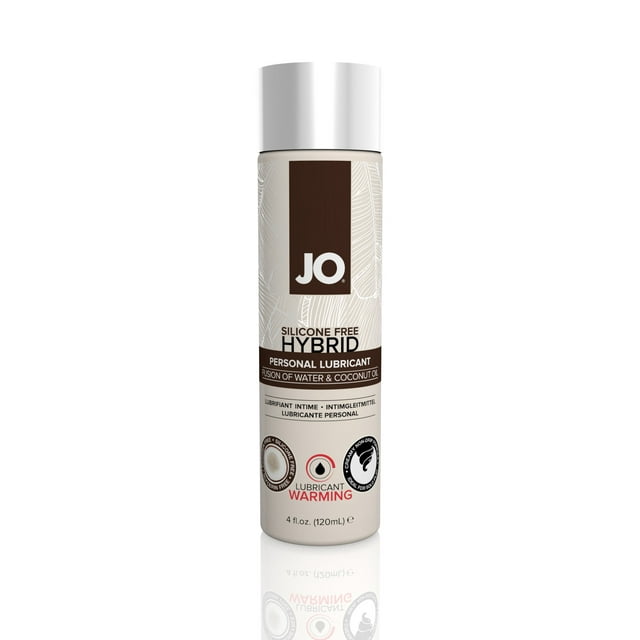 JO Silicone Free Hybrid - Warming - Lubricant (Hybrid) 4 floz / 120 mL