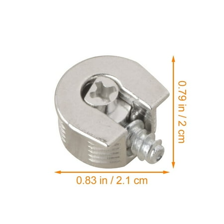 

10pcs Alloy Cabinet Connector Furniture Connecting Pin Shelf Connect Holder