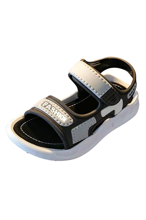 Home Slippers For Children Kids Cartoon Soft Sole In Summer Comfortable Boys Sandals