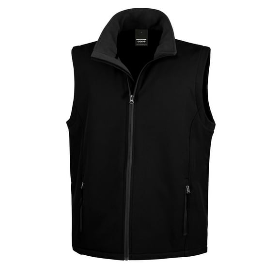 Result Mens Core Sleeveless Printable Softshell Bodywarmer Jacket