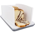 thumbnail image 1 of Adjustable Width Bread Slicer Guide for Homemade Bread and Bagels - Kitchen Cutter, 1 of 5