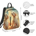 thumbnail image 3 of Naloa Sunshine Golden Cloud Dog Print Lightweight DayBackpack Suitable for school, work, shopping, travel, etc., 3 of 5