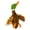 9" Duck Brown Crinkle Dog Toy, variant on Dogline 11" Chicken Crinkle Dog Toy