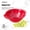 red-1pc, variant on 5 Quart Plastic Colander, Kitchen Strainer with Soft Grip Handles, Raised Feet & Large Drain Holes, Durable Dishwasher Safe Food Drainer for Fruits Vegetables Pasta, Green