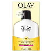 Olay Complete Daily Moisturizer for Normal Skin, SPF 15, 4 Fl Oz