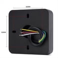 thumbnail image 4 of IP68 Waterproof Square Access Control Card Reader Wiegand 26/34 Bit Card Reader Access Control MF,1 * square access control card reader,Black, 4 of 6