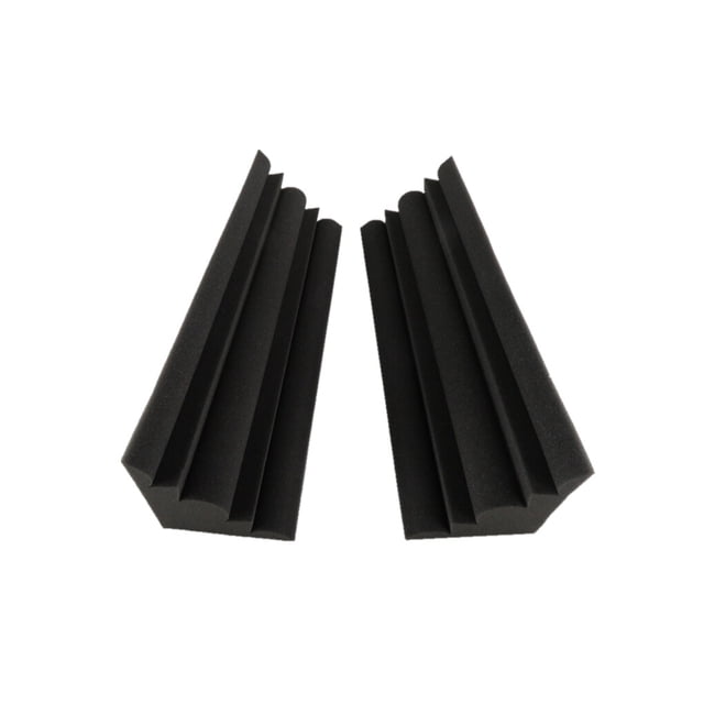 Yuarrent 4 Uds. De paneles insonorizados para en interiores del hogar, cojín de cuña aislante, barra KTV, esponja, absorción acústica, Decoración del hogar