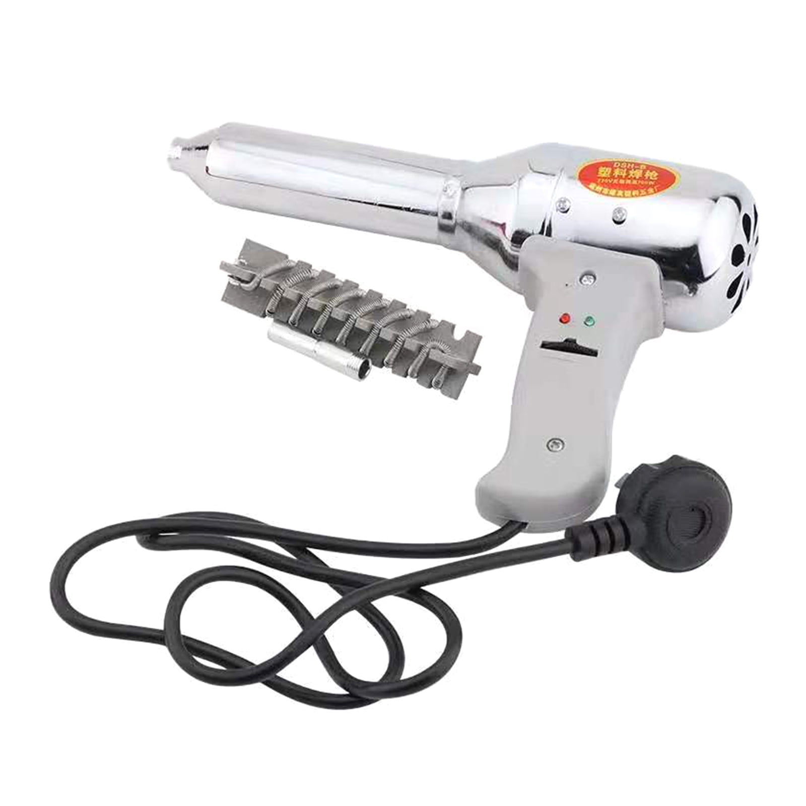 UNTERING 500W Plastic Hot Air Welding Guns Torch Tool Plastic Welding Torch Machine Adjustable Heat Air Guns Kit Welder Blower