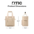 thumbnail image 6 of RTIC 20 Can Ultra-Tough Soft Cooler Pro, Leakproof Cooler, Waterproof Zipper, Beach, 6 of 8
