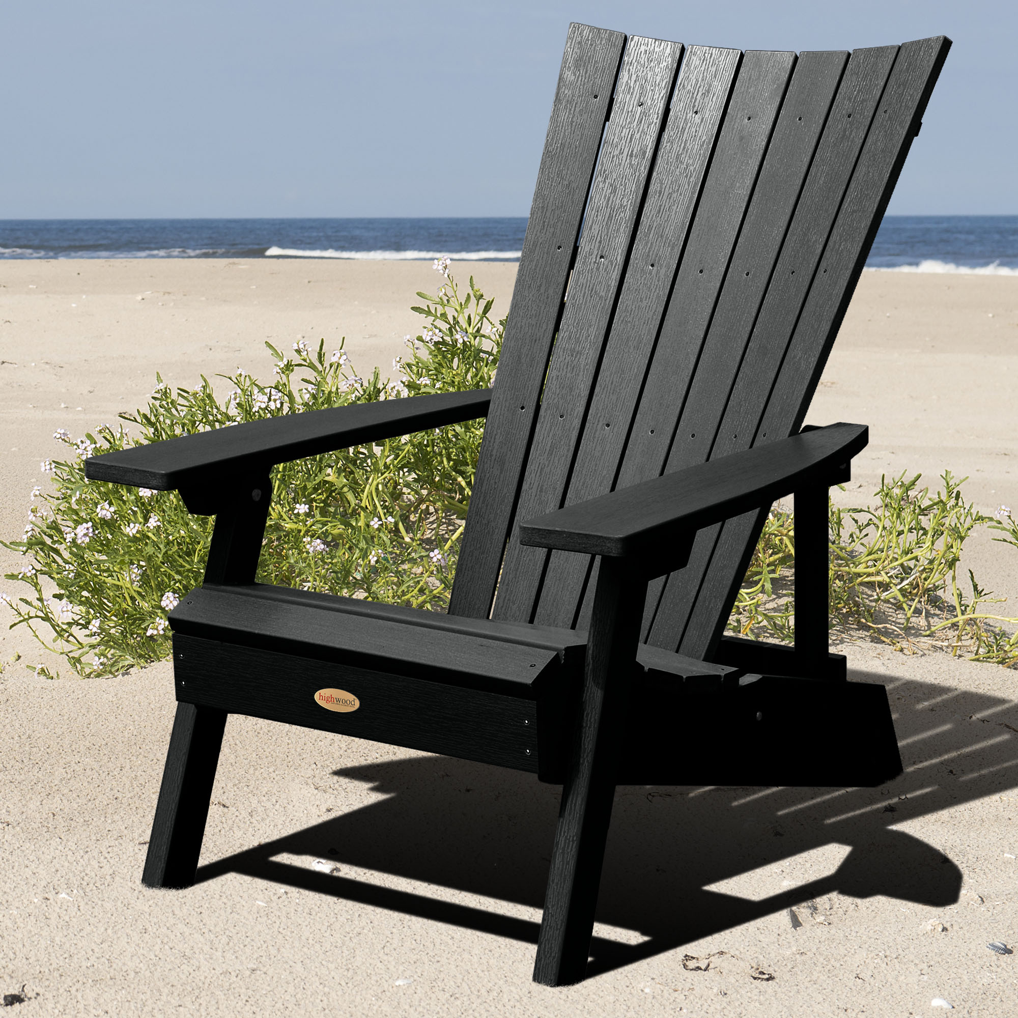 Highwood Manhattan Beach Adirondack Chair with Folding Ottoman - image 4 of 6