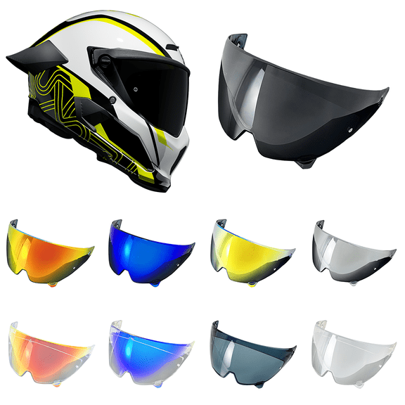 Visor for RUROC Atlas 3.0, Atlas 4.0 Helmet Face Shield UV400 Accessories Motorcycle Lens