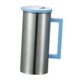 thumbnail image 3 of Jarra de agua de agua de acero inoxidable jarra 1800 ml de té práctico té té versátil jarra de metal jarra para festival de campamento en casa Azul, 3 of 9