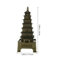 thumbnail image 2 of KAKOWELY De Torre Retro De Aleación Para Oficina Y Hogar Con Artesanía, 2 of 6