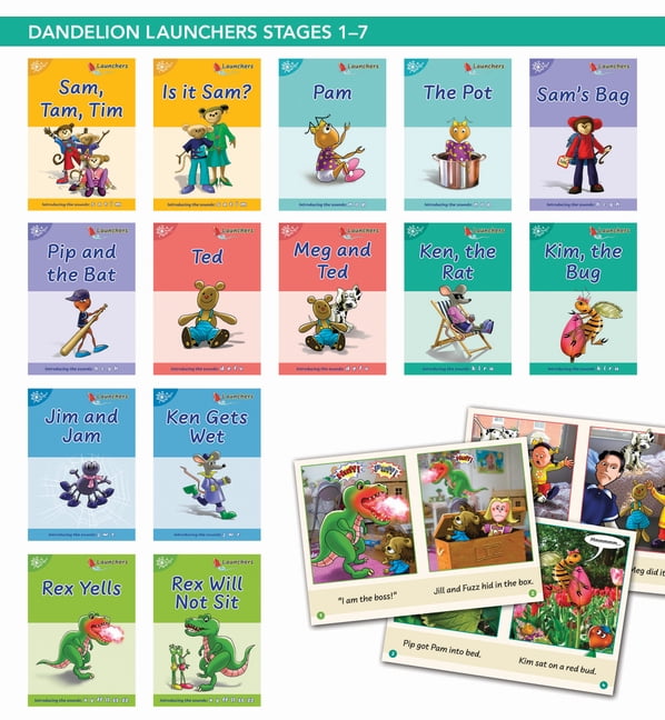 Phonic Books Decodables For Beginner And Emergent Readers: Phonic Books Dandelion Launchers ...