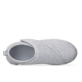 thumbnail image 2 of YOURDIARY Wide Width Slip On Walking Shoes for Women & Men, Adjustable Hook & Loop Breathable Knit Non-Slip Comfort Casual Sneakers, 2 of 7