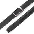 thumbnail image 3 of SENDEFN Men's Leather Dress Belt Work Business and Casual Automatic Adjustable Click Buckle Belts 1 3/8" Wide with Gift Box, 3 of 5