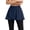 Navy, variant on Women's Yoga Wrap Skirt Adjustable Ballet Skirts for Women with Asymmetric Hem Breathable Dance Wrap Skirts