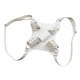 thumbnail image 5 of Cuchillo con doble correa de hombro y doble vaina de cuero PU, accesorio para disfraz blanco, 5 of 9