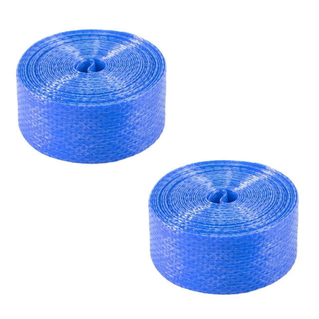 Bolsa de velocinta grabada para manubrio con dos rollos de 2.5mts azul