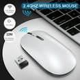 thumbnail image 1 of Koszal X7 Dual-Mode 2.4Ghz Bluetooth-compatible 5.0 Wireless Mouse Home Office Laptop Accessory, 1 of 7