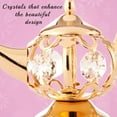 thumbnail image 5 of Matashi 24K Gold Plated Crystal Studded Aladdin Lamp Ornament Holiday Decor Gift for Christmas Mothers Day Birthday, 5 of 7