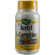 Nature's Way Acetyl L-Carnitine 500mg, 60 Ct