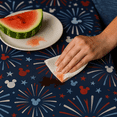 thumbnail image 6 of Celebrate Mickey Silhouette PEVA Vinyl Tablecloth July 4th Fireworks 60 x 84 inches, 6 of 9