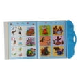 thumbnail image 3 of Electronic Sound Book, Improve Memory Learning Sound Book Intellectual Development Educational Toy Hand-eye Coordination  for Learning for Children for Kids Blue, 3 of 7