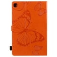 thumbnail image 2 of Case for Galaxy Tab E 9.6" T560 T560NU T560NZ T567, Slim Fit Folio Flip PU Leather Butterfly Embossed Smart Stand Cover Auto Wake/Sleep Shockproof Protection TPU Back Cover, Orange, 2 of 6