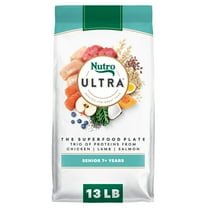 Nutro Ultra Senior Dry Dog Food with a Trio of Proteins from Chicken, Lamb and Salmon, 13 lb Bag