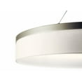 thumbnail image 4 of 42297OZLED Kichler Lighting Mercel - Pendant 3 Light White Linen Fabric - with Transitional inspirations - 18.5 inches tall by 18.5 inches wide-Olde, 4 of 5