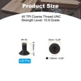 thumbnail image 2 of Uxcell #4-40 x 1/4 Inch Flat Countersunk Head Socket Cap Bolts Machine Screws Full Thread UNC Black Oxide, 20 Pcs, 2 of 7