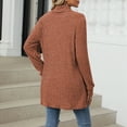 thumbnail image 6 of Towmus Women's Fall Sweatshirts Tunic Tops for Women Womens Turtleneck Oversized Long Sweater Dress Green Sweater, 6 of 6