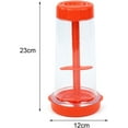 thumbnail image 4 of ABPETE Rotary Flour Sifter Large Capacity Clear Flour Mixing Cup Handheld Tapioca Baking Dispenser Sieve Container Kitchen Cooking Tools Blue, 4 of 8