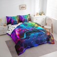 thumbnail image 3 of Manfei Modern Game Console Twin Bedding Sets 7-Piece for Boys, 3D Gamepad Lover Bedding Comforter Set, Video Gaming Lover Reversible Sheet Sets, Ultra Soft Bedroom Decor, 3 of 7