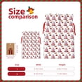 thumbnail image 3 of Xecao Strawberry Blueberry Cream Cake Print Burlap Gift Bags with Drawstring and Gift Tags, Gift Bags, Burlap Bags, Jute Bags for Party, Christmas, DIY Craft Bags-Medium, 3 of 9