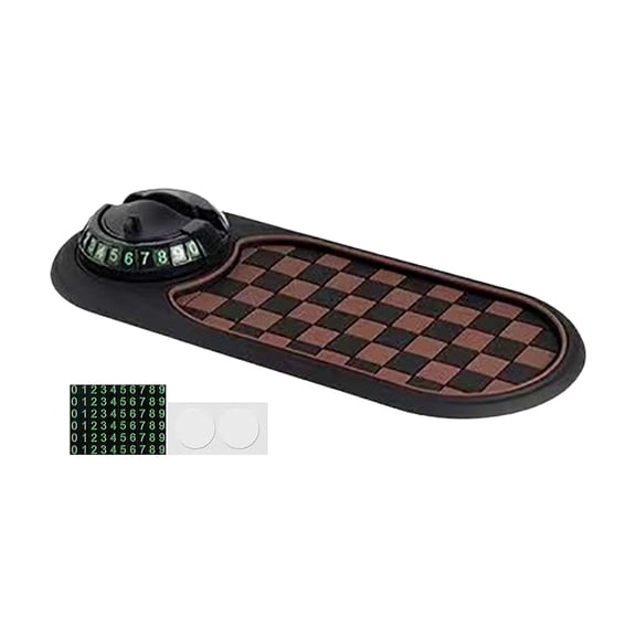 Wonitaaizi Multifunction Car Anti-Slip Mat, All in One Car Organizer Pad, Multifunctional Cars Dashboard Phone Holder, Anti Skid Organizer for Phone Sunglasses Keys (A)