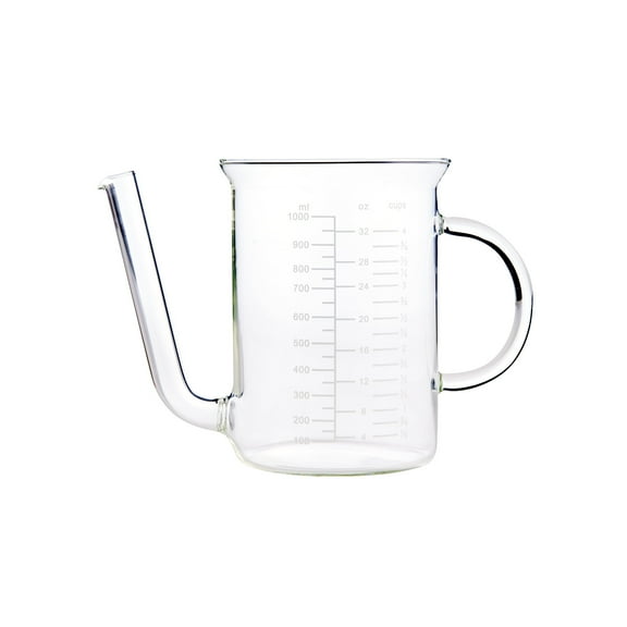 HIC Kitchen Roasting Fat Separator Gravy Strainer, Borosilicate Glass, 32-Ounces, For Stress-Free Holiday Meal Prep and Serving