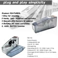 thumbnail image 4 of Portable Mini Handy Money Counter Worldwide All Bill Automatic Money Detection Fast Counting Speed Machine with LED Display, 4 of 5