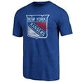 thumbnail image 2 of Men's Blue New York Rangers Greatest Dad Tri-Blend T-Shirt, 2 of 3