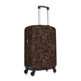thumbnail image 6 of Cauagu Autumn Brown Plants Print Travel Luggage Cover,Travel Dust-proof Suitcase Cover Softside Suitcase Protector for 18-32inch,Not Included Suitcase, 6 of 8