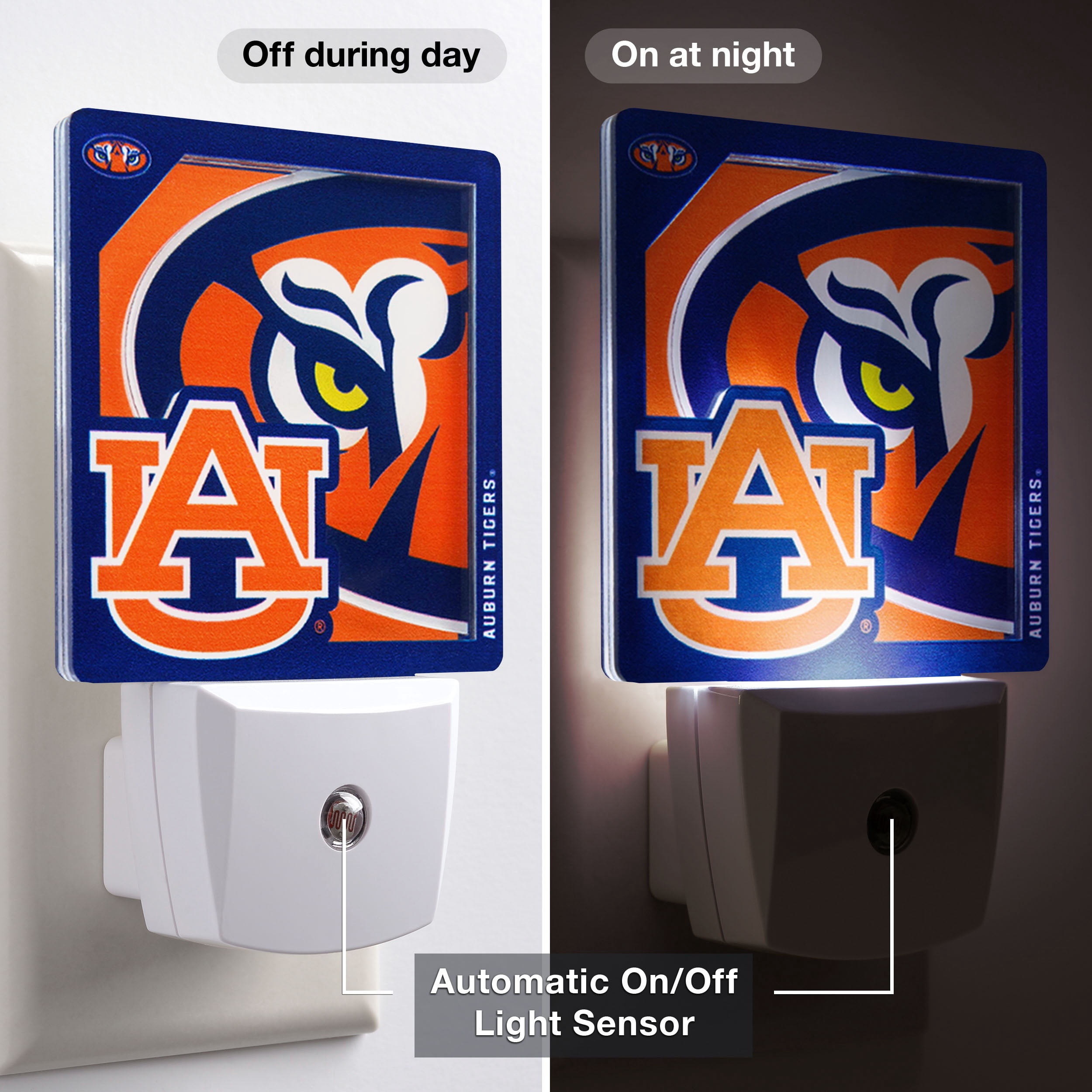 Auburn Tigers Logo Series Nite Light