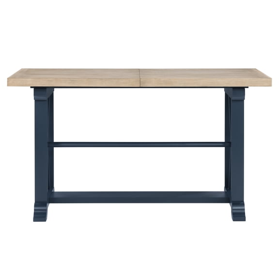 Steve Silver Darcy Deep Blue Extendable Counter Height Dining Table