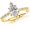 Yellow Gold, variant on 1.15 Ctw Marquise Cut Floating Prong Set 14K Yellow Gold Diamond Engagement Ring (J-K Color I1-I2 Clarity 1 Ct Center)