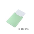 thumbnail image 3 of Qarigey Funda protectora para tableta, protector minimalista sólido, resistente al agua, funda práctica, redes especiales multifuncionales Envolturas para manijas de equipaje Verde 13/13.3/14'' Qarigey AP017184-47, 3 of 6